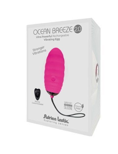 ADRIEN LASTIC - OCEAN BREEZE 2.0 UOVO VIBRANTE RICARICABILE TELECOMANDO ROSA