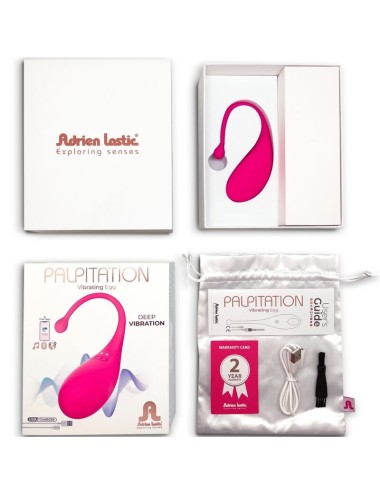 ADRIEN LASTIC - PALPITAZIONE UOVO VIBRANTE ROSA - APP GRATUITA