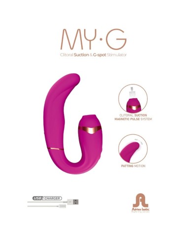 ADRIEN LASTIC - MY·G VENTOSA DEL CLITORIDE E STIMOLATORE DEL PUNTO G ROSA