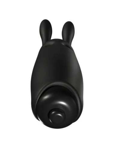ADRIEN LASTIC - VIBRATORE CONIGLIO NERO TASCABILE IN LASTIC