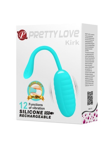 PRETTY LOVE - UOVO VIBRANTE RICARICABILE KIRK VERDE CHIARO