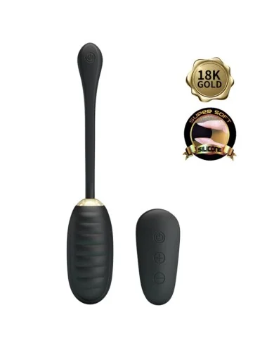 PRETTY LOVE - UOVO VIBRANTE RICARICABILE DOREEN LUXURY NERO