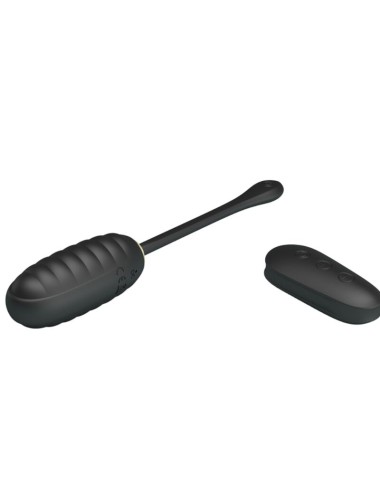 PRETTY LOVE - UOVO VIBRANTE RICARICABILE DOREEN LUXURY NERO