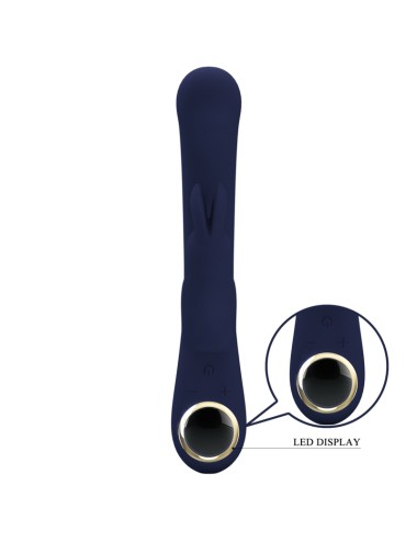 PRETTY LOVE - VIBRATORE LAMAR RABBIT E PUNTO G BLU