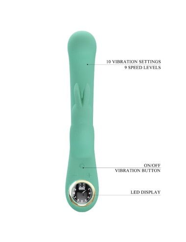 PRETTY LOVE - VIBRATORE LAMAR RABBIT E PUNTO G VERDE