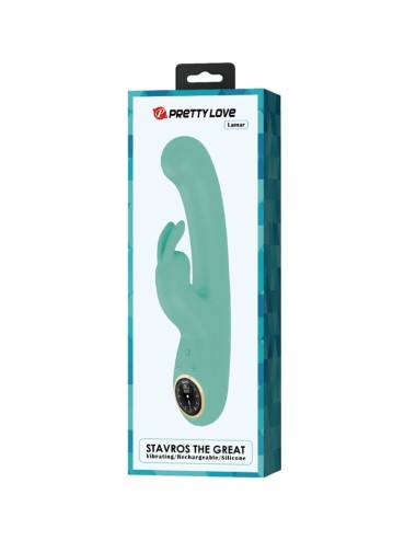 PRETTY LOVE - VIBRATORE LAMAR RABBIT E PUNTO G VERDE