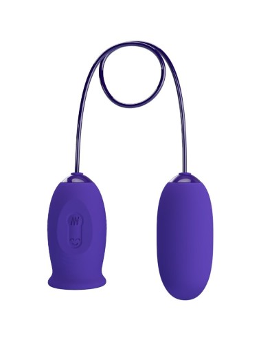 PRETTY LOVE - VIBRATORE STIMOLATORE RICARICABILE DAISY YOUTH VIOLETTO