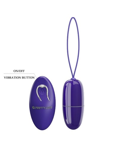 PRETTY LOVE - TELECOMANDO SELKIE YOUTH MINI UOVO VIBRANTE VIOLETTO