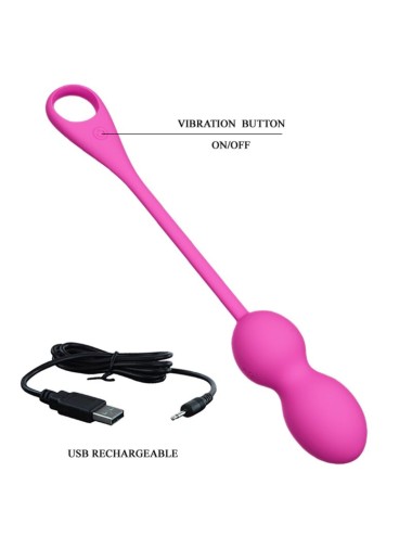 PRETTY LOVE - SFERE VIBRANTI RICARICABILI ELVIRA ROSA