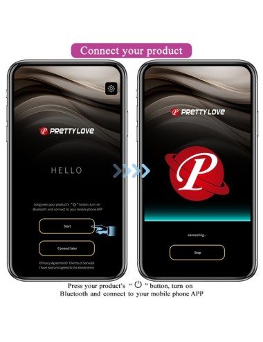 PRETTY LOVE - SFERE VIBRANTI RICARICABILI ELVIRA ROSA