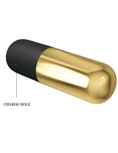 PRETTY LOVE - VIBRATORE BULLET RICARICABILE DORATO