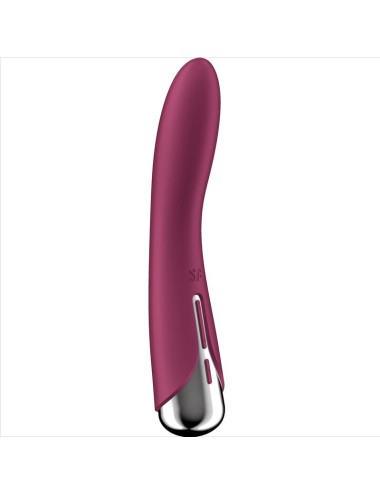 SATISFYER - SPINNING VIBE 1 VIBRATORE G-SPOT ROTATOR ROSSO