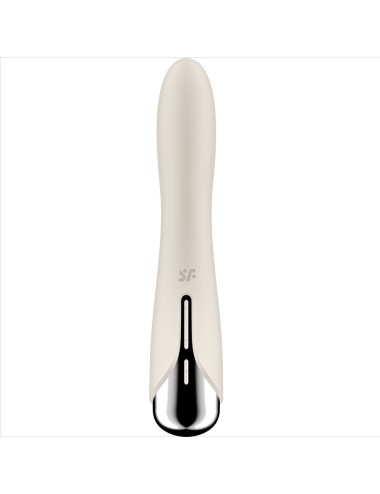 SATISFYER - VIBRATORE ROTATORE SPINNING VIBE 1 G-SPOT BEIGE