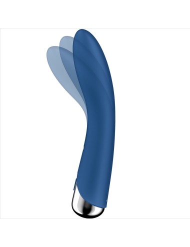 SATISFYER - VIBRATORE ROTATORE SPINNING VIBE 1 G-SPOT BLU