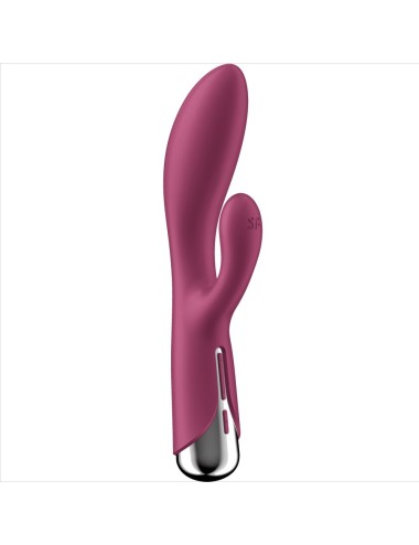 SATISFYER - SPINNING RABBIT 1 CLITORIDE E STIMOLAZIONE DEL PUNTO G ROSSO