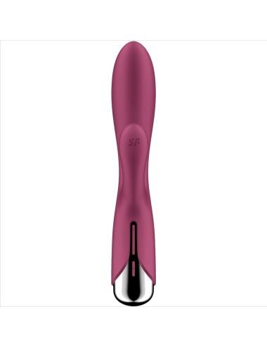 SATISFYER - SPINNING RABBIT 1 CLITORIDE E STIMOLAZIONE DEL PUNTO G ROSSO