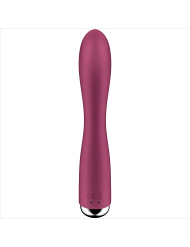 SATISFYER - SPINNING RABBIT 1 CLITORIDE E STIMOLAZIONE DEL PUNTO G ROSSO