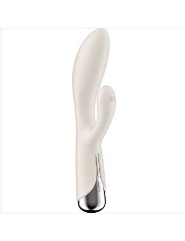 SATISFYER - SPINNING RABBIT 1 STIMOLAZIONE CLITORIDE E PUNTO G BEIGE