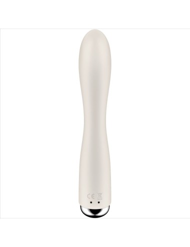 SATISFYER - SPINNING RABBIT 1 STIMOLAZIONE CLITORIDE E PUNTO G BEIGE