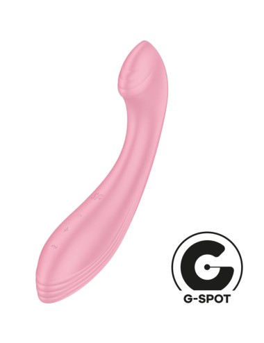 SATISFYER - G-FORCE STIMOLATORE VIBRATORE G-SPOT ROSA