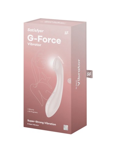 SATISFYER - G-FORCE STIMOLATORE VIBRATORE G-SPOT BEIGE