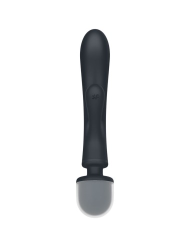 SATISFYER - MASSAGGIATORE VIBRATORE CONIGLIO TRIPLE LOVER GRIGIO