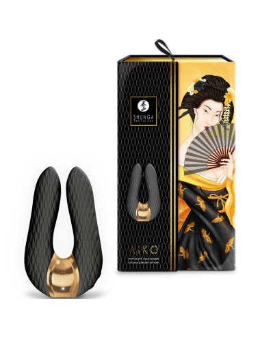 SHUNGA - MASSAGGIATORE INTIMO AIKO NERO