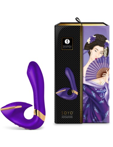 SHUNGA - MASSAGGIATORE INTIMO SOYO VIOLA