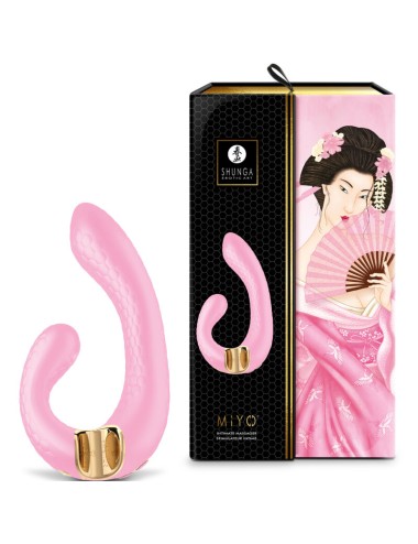 SHUNGA - MASSAGGIATORE INTIMO MIYO ROSA