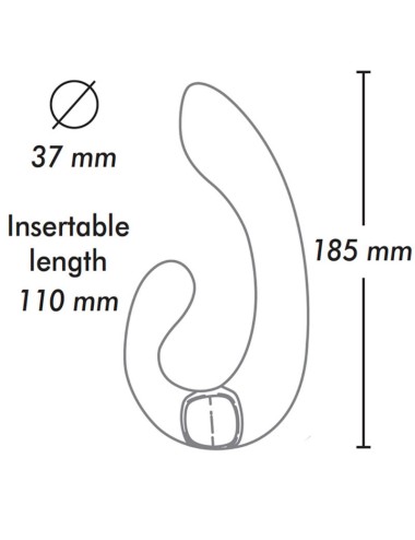SHUNGA - MASSAGGIATORE INTIMO MIYO NERO