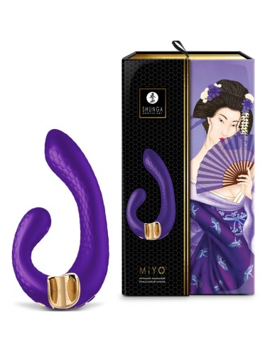 SHUNGA - MASSAGGIATORE INTIMO MIYO VIOLA