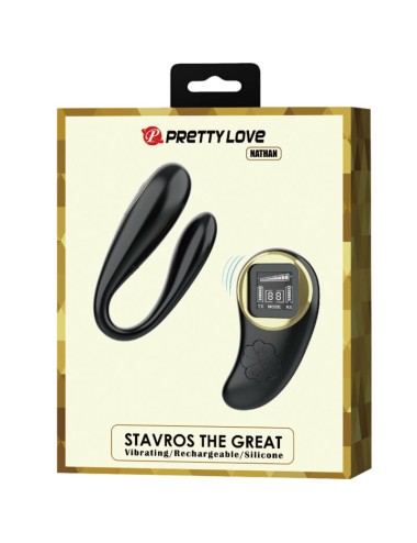 PRETTY LOVE - TELECOMANDO VIBRATORE NATHAN DOUBLE PLEASURE