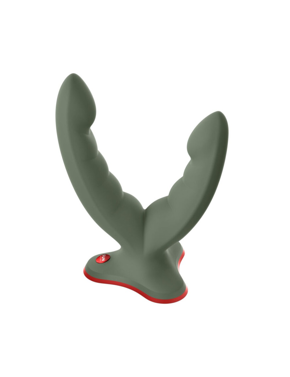 FUN FACTORY - DOPPIO DILDO E MASSAGGIATORE RYDE VERDE
