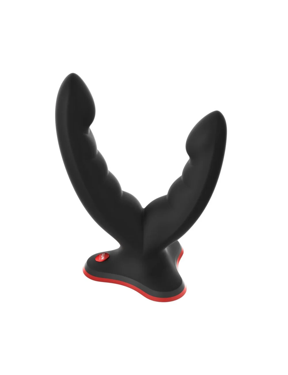 FUN FACTORY - DOPPIO DILDO E MASSAGGIATORE RYDE NERO FUN FACTORY - DOPPIO DILDO E MASSAGGIATORE RYDE NERO