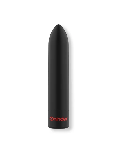 ONINDER - BERLIN VIBRATORE BULLET NERO 9 MODALITÀ 8,5 X 2 CM - APP GRATUITA
