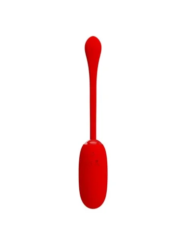 PRETTY LOVE - UOVO VIBRANTE JULIUS IMPERMEABILE-RICARICABILE ROSSO