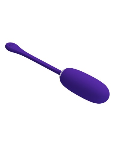 PRETTY LOVE - UOVO VIBRANTE JULIUS IMPERMEABILE-RICARICABILE VIOLA