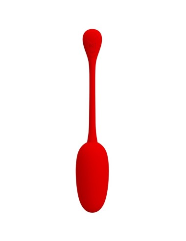 PRETTY LOVE - UOVO VIBRANTE RICARICABILE KNUCKER ROSSO