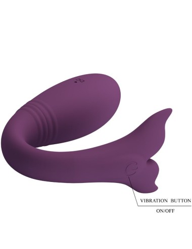 PRETTY LOVE - APP JAYLEEN VIBRATOR TELECOMANDO VIOLA