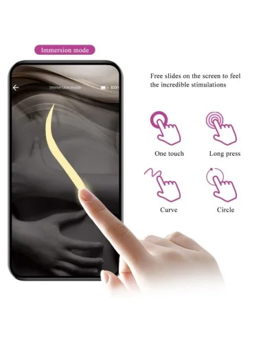 PRETTY LOVE - APP JAYLEEN VIBRATOR TELECOMANDO VIOLA
