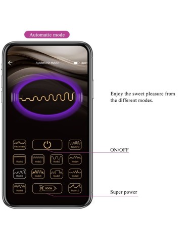 PRETTY LOVE - CATALINA VIBRATOR APP TELECOMANDO VIOLA