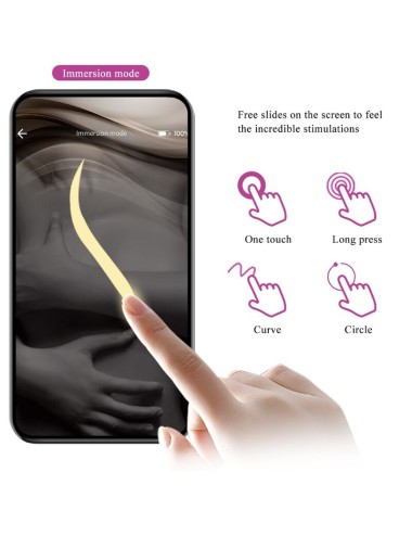 PRETTY LOVE - CATALINA VIBRATOR APP TELECOMANDO VIOLA