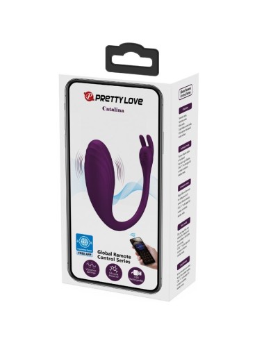 PRETTY LOVE - CATALINA VIBRATOR APP TELECOMANDO VIOLA