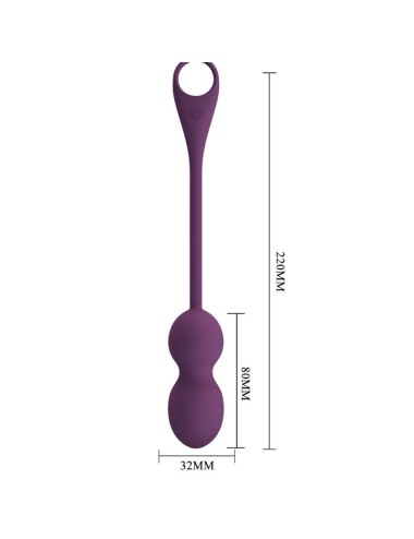 PRETTY LOVE - APP ELVIRA KEGEL BALLS TELECOMANDO VIOLA