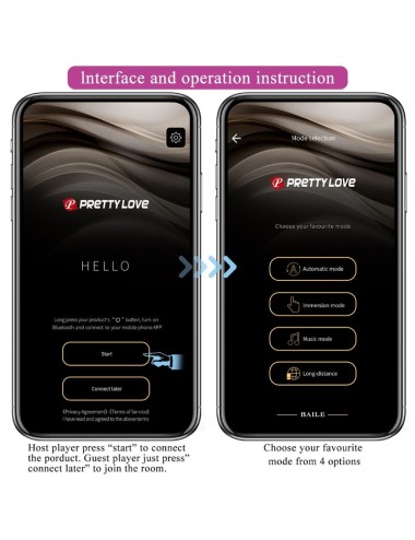 PRETTY LOVE - APP ELVIRA KEGEL BALLS TELECOMANDO VIOLA