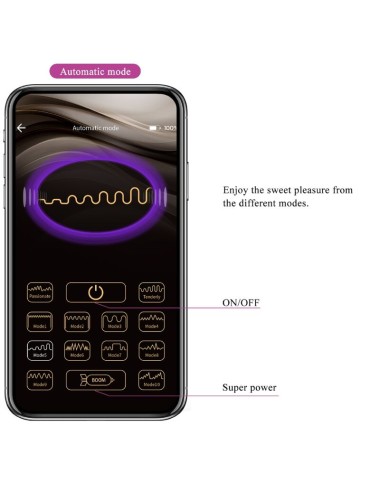 PRETTY LOVE - APP ELVIRA KEGEL BALLS TELECOMANDO VIOLA
