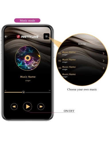 PRETTY LOVE - APP ELVIRA KEGEL BALLS TELECOMANDO VIOLA