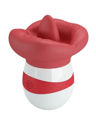 PRETTY LOVE - STIMOLATORE DELLA LINGUA MINA ROSSO CHIARO