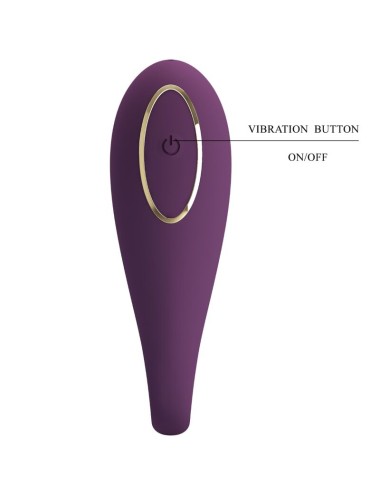 PRETTY LOVE - VIBRATORE GLOBAL DOUBLE PLEASURE REMOTO DI AGOSTO