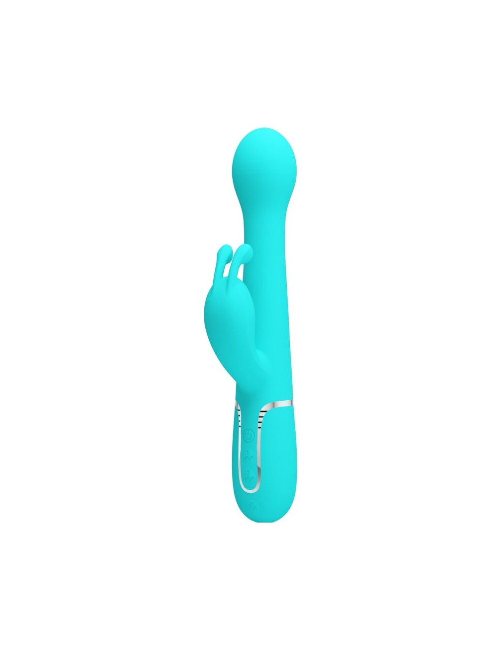 PRETTY LOVE - VIBRATORE DEJON RABBIT 3 IN 1 MULTIFUNZIONE VERDE ACQUA PRETTY LOVE - VIBRATORE DEJON RABBIT 3 IN 1 MULTIFUNZIONE VERDE ACQUA